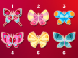 Психологічний тест: Оберіть метелика на картинці - і дізнайтеся, наскільки ви амбітні