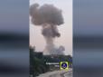 Втрати вже вимірюються десятками 200-х: Ракетний удар по окупантах біля Маріуполя потрапив на відео