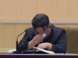 Крокодилячі сльози: Кім Чен Ин заплакав під час виступу (відео)