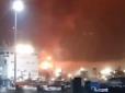 Під загрозою морський експорт половини російської нафти: У балтійському порту Усть-Луга потужна пожежа після нічного нальоту (відео)