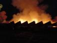 На околицях Москви вночі спалахнула масштабна пожежа
