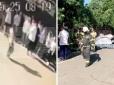 У Краснодарі під час урочистої лінійки на учнів обвалився дах школи (відео)