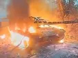 ​Замаскувався гіллям — тим краще горів: «Птахи Мадяра» спалили російський танк, як той не ховався (відео)
