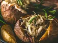 Смакота! Картопля, фарширована грибами - оригінальний рецепт