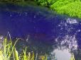 На Івано-Франківщині річка через хімікати міняє кольори (відео)