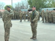 Як у Миколаєві зустрічали кримських морпіхів з АТО (відео)