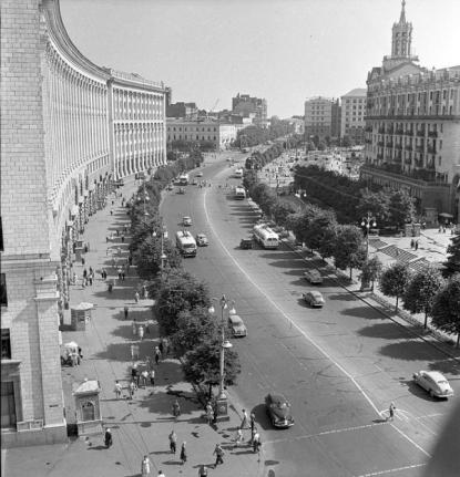Хрещатик 1965 року. Фото: Ірина Пап