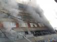 У мережі показали масштабну пожежу на львівському заводі 