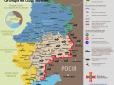 Карта АТО: Терористи пішли на загострення, бійці АТО відповіли потужним ударом