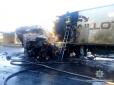 Смертельна ДТП на Рівненщині: Водій згорів живцем (фото)