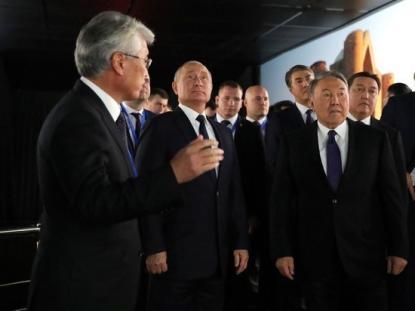 Путін під час візиту в Казахстан. Фото: КП.