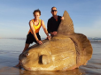 Моторошний гігант: На австралійське узбережжя викинуло незвичайне створіння (відео)