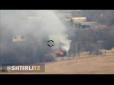 Прикриття цивільними не допомогло: Бійці ООС відправили у 200-ту бригаду російський транспорт з боєприпасами (відео)