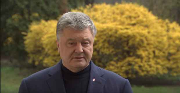 Петро Порошенко звернувся до Володимира Зеленського. Фото: скріншот з відео.