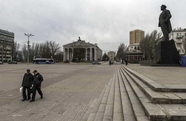 В окупованому Донецьку. Фото: соцмережі.