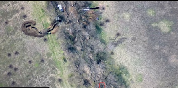 Снайперську пару знищили на Луганщині. Фото: скріншот з відео.