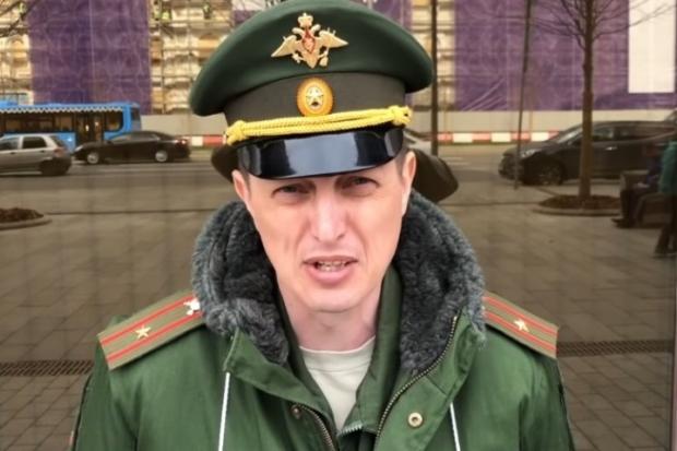 Майор запасу Збройних сил РФ Володимир Скубак. Фото: скріншот з відео.