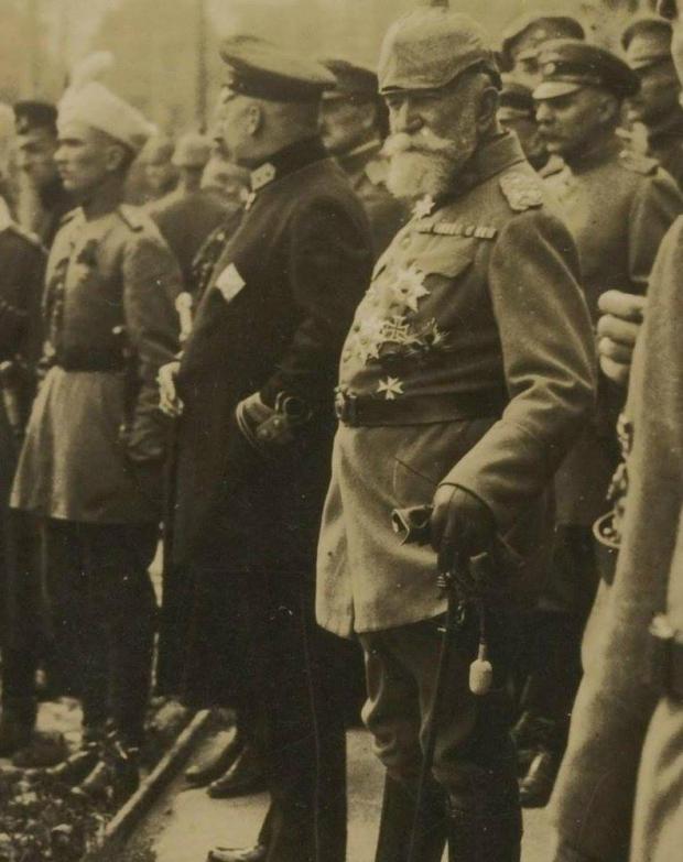 Генерал фон Кірбах. Керував унікальною операцією по евакуації великої кількості військ Фото. 1918 р.