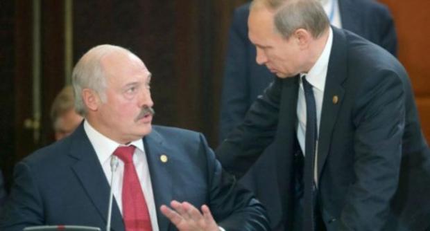 Лукашенко добре розуміє, що планує Путін. Ілюстрація: соцмережі.