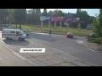 На Дніпропетровщині священик на повному ходу збив жінку (відео 16+)