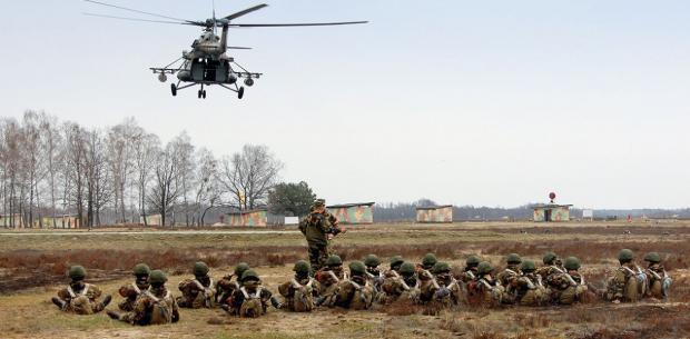 Білоруські військові під час навчань Запад-2017