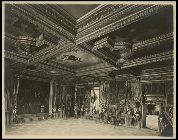 Столова зала Підгорецького замку. Фото 1909 року