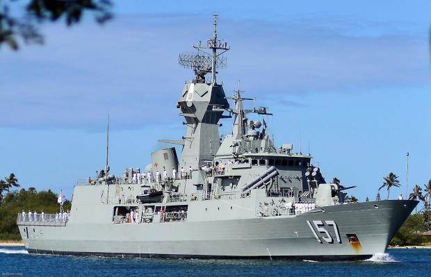 HMAS Perth (FFH 157) під час служби у 2012 році