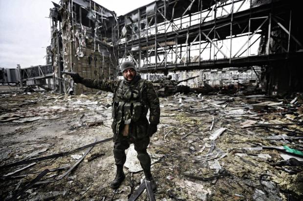 Знаменитый снимок Сергея Лойко из Донецкого аэропорта облетел весь мир