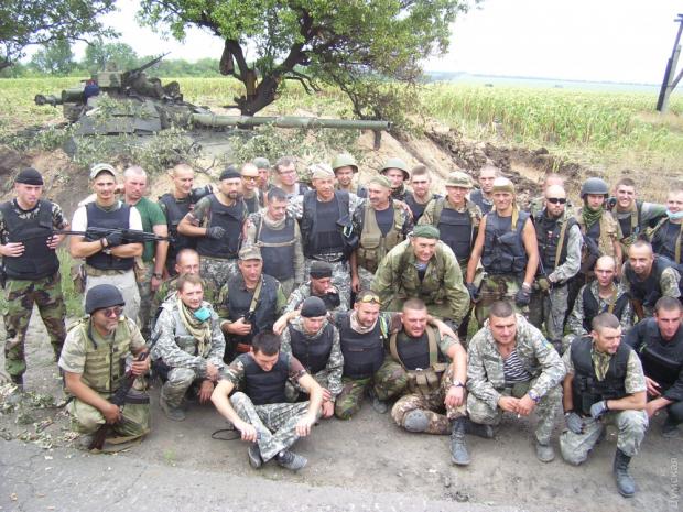 Добровольчий батальйон із Одеси. Фото: Думская.