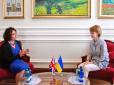 Олена Зеркаль зустрілась з новим послом Великобританії в Україні