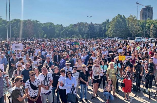 Мітинг у Одесі. Фото: Культурометр.