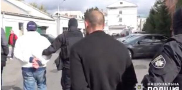 На Полтавщині затримали небезпечну банду. Фото: скріншот з відео.