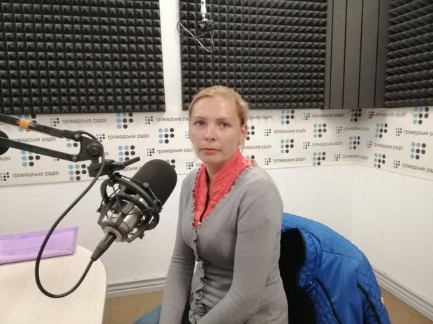 Олена Якименко. Фото: Громадське радіо.