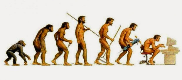 Еволюція людства за теорією Дарвіна