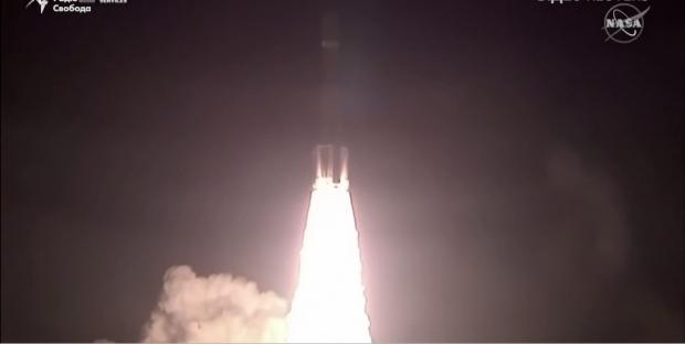 Японія запустила в космос вантажний корабель. Фото: скріншот з відео.
