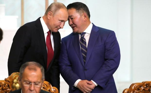 Володимир Путін і Халтмагійн Баттулга. Фото: сайт Кремля.