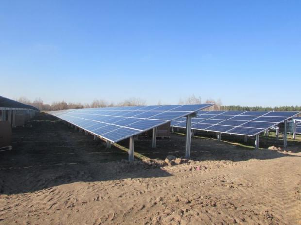 Неподалік села Великі Низгірці будують сонячну електростанцію потужністю 15 МВт