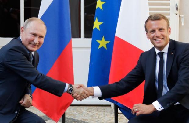 Путін і Макрон вже домовилися? Фото: ТАСС.