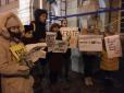 Акція на підтримку протестів у Гонконзі відбулася у Львові