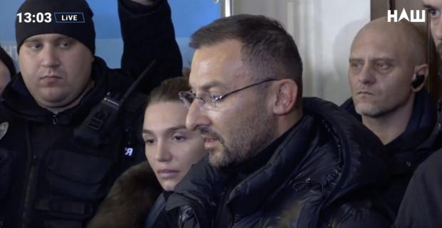 Соболєв назвав винних у загибелі свого сина. Фото: скріншот з відео.
