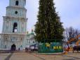 Свято наближається: У Києві встановили головну ялинку України (фото)