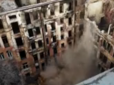 Смертельна пожежа в Одесі: З'явилося моторошне відео моменту обвалення стіни коледжу