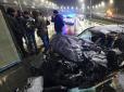Машину розчавило фурою: У Києві в моторошній ДТП загинув поліцейський (фото)