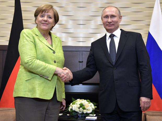 Меркель і Путін. Фото: Мир24.