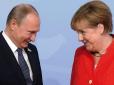 Пов'язані спільним газовим горем: Після зустрічі з Меркель, Путін оголосив оптимістичні строки завершення добудуви Nord Stream-2
