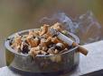 Вчені зі США розповіли про страшну небезпеку сигаретних недопалків