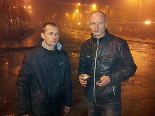 Тимур Євтушенко з другом Миколою Демидовим