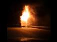 Був весь у вогні: У Польщі згорів автобус з України (відео)