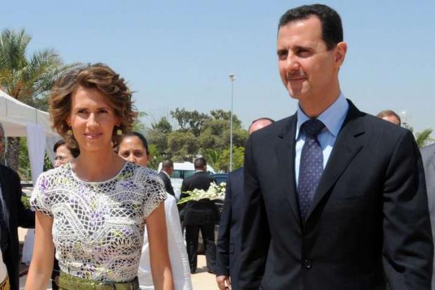 Асма і Башар Асад. Фото: ТАСС.
