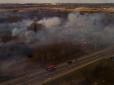 У мережі показали з повітря небувалі пожежі, які охопили Україну (фото, відео)